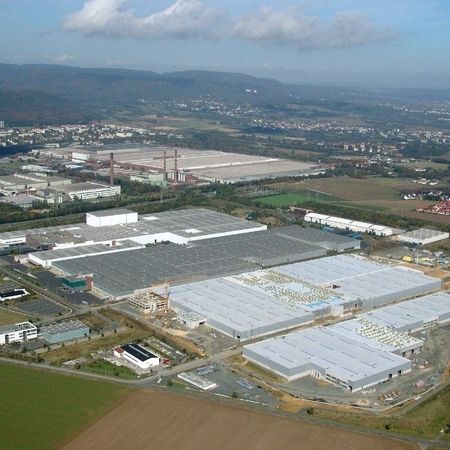 Industrieanlagen Volkswagen AG in Kassel Baunatal